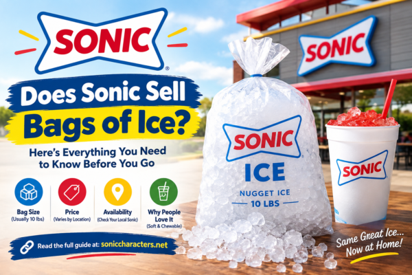Does Sonic sell bags of ice - 10 lb bag of Sonic nugget ice