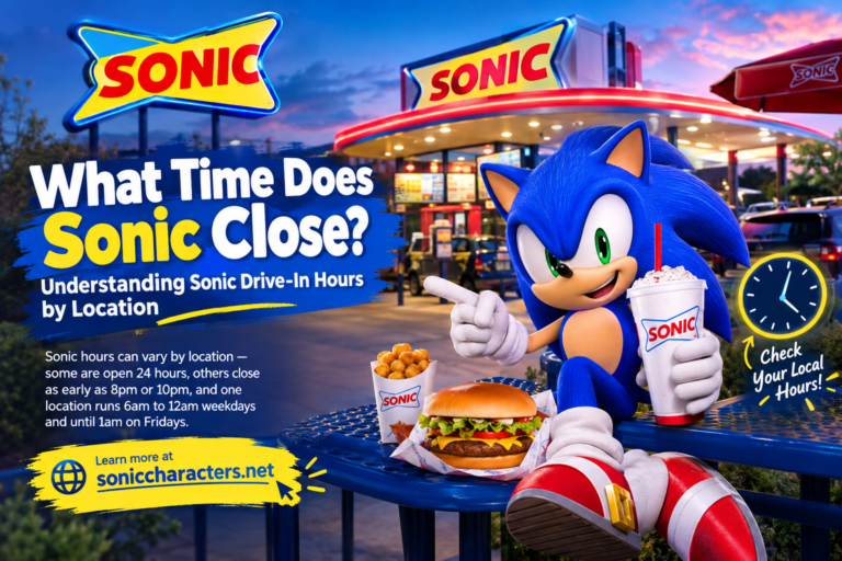 What time does Sonic close and Sonic Drive-In hours by location