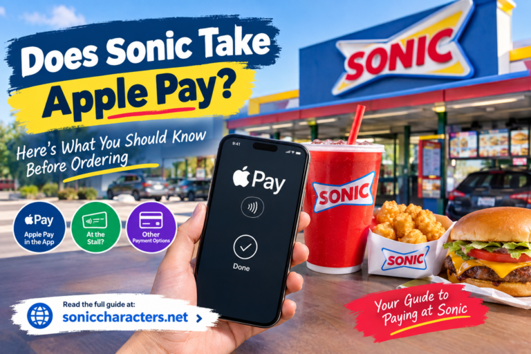 Does Sonic Take Apple Pay payment guide with Sonic app and Apple Pay