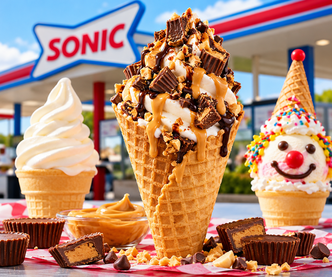 sonic ice cream cone